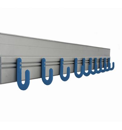 Lisse murale avec 10 patères intégrées