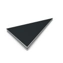 Photo : Praticable de scène d'angle Triangle isocèle - Peinture noire - intérieur