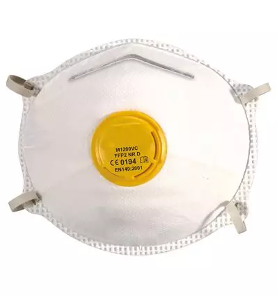 Masque anti poussière jetable à coque FFP2 Delta Plus