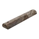 Photo : Butée de Parking bois Stop roue 1/2 rondin 100 cm - Non - Sans