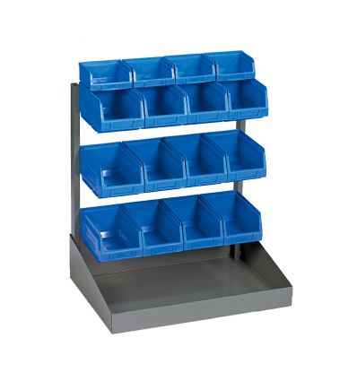 Rayonnage bac à bec bleu 13 L