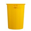 Conteneur pour déchets alimentaires jaune