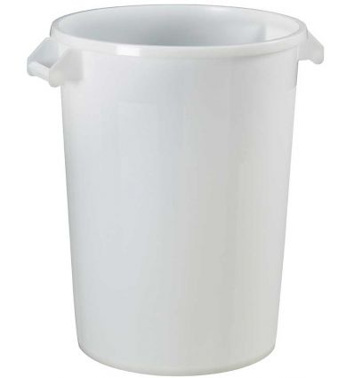 Conteneur alimentaire blanc