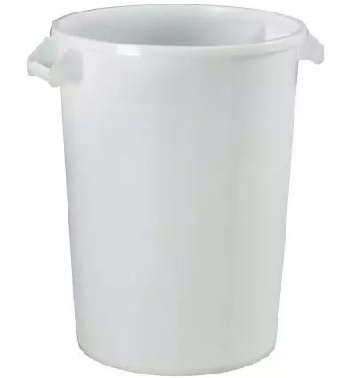 Conteneur alimentaire blanc