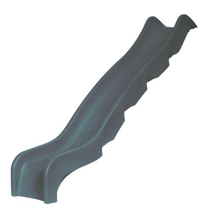 Glissière de toboggan en PEHD rotomoulé Anthracite