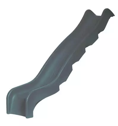Glissière de toboggan en PEHD rotomoulé Anthracite