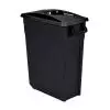 Poubelle de tri 65L -  Couvercle calibré noir