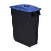 Poubelle de tri 65L -  Couvercle calibré bleu