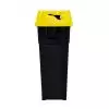 Conteneur de tri 65L -  Couvercle calibré jaune