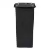 Conteneur de tri 85L -  Couvercle calibré noir