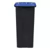 Conteneur de tri 85L -  Couvercle calibré bleu