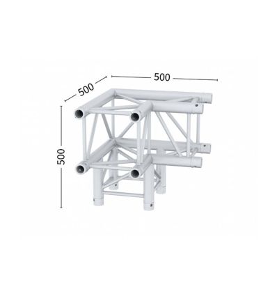 Angle tridirectionnel quatro 500 x 500 x 500 mm