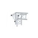 Photo : Angle de structure aluminium 3 directions trio Côté droit - Aluminium naturel