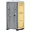 Toilette de chantier beige