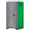 Toilette de chantier verte
