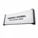 Photo : Plaque de porte pour bureau A6 | 148 x 105 mm