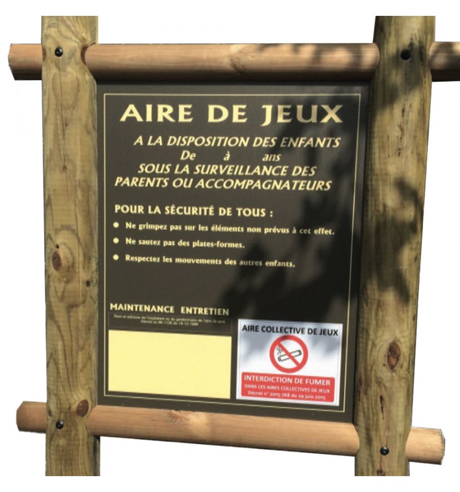 Jeux enfants pour collectivités-aires de jeux