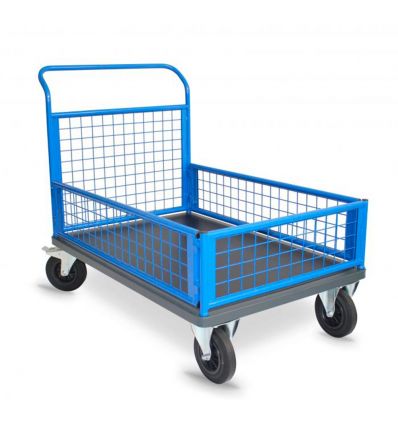 Chariot à demi-ridelles charge 300 kg