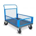 Photo : Chariot à demi-ridelles 800 x 600 mm - 300 kg