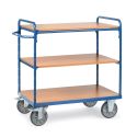 Photo : Chariot à plateaux 3 plateaux - 850 x 500 mm
