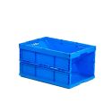 Photo : Bac pliant plastique norme Europe 44L - L. 600 x l. 400 x h. 220 mm