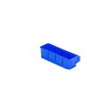 Photo : Bac tiroir Bleu - L. 300 x l. 93 x h. 83 mm