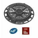 Photo : Grille avaloir ronde D400