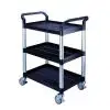 Desserte d'atelier plastique 3 plateaux simples 680 x 450 mm
