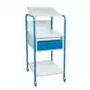 Pupitre d'atelier mobile bloc pupitre inclinable 150 kg 1 tiroir