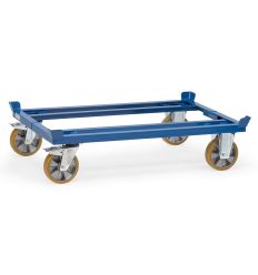 Rouleur de palettes avec roulettes en polyurethane