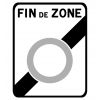B57 - Panneau de Fin de Zone à Faibles Émissions