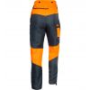 Pantalon gris et orange anti coupure