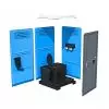 WC de chantier 210 litres bleu