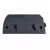 Ralentisseur routier voie privée 70 mm - Bloc noir