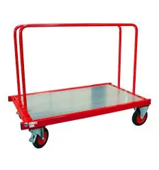 Chariot porte panneau tubulaire 2 ridelles amovibles 800 mm