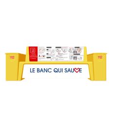 Le Banc qui Sauve des Vies - jaune