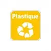 Autocollant recyclage - Plastique