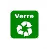 adhésif recyclage - Verre