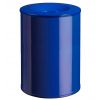 Poubelle ignifuge 30 litres bleue