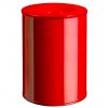 Poubelle ignifuge 30 litres rouge