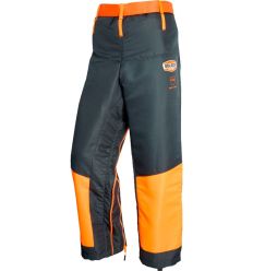 Jambière Anti-coupure Classe 1 type A  Gris / Orange