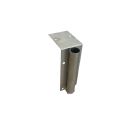 Photo : Platine de fixation murale pour barrière de sécurité Simple - 70 mm
