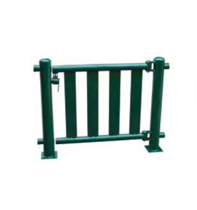 Portillon aire de jeux acier zingué