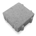 Photo : Pavé Drainant Carrossable - 1m2 Gris - 20 x 20 cm - 30 mm