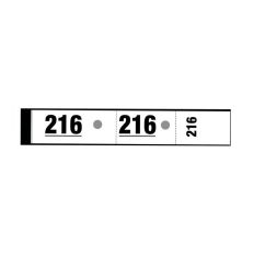 Tickets vestiaire Blanc