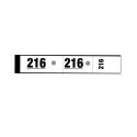 Photo : Lots de tickets vestiaire Blanc - 2000 tickets (40 carnets de 50 tickets)