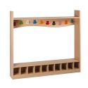 Photo : Banc vestiaire maternelle