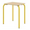Table examen empilable - jaune ral 1003