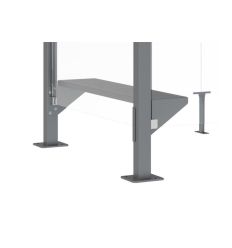 banc pour abri fumeur d'entreprise