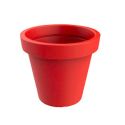 Photo : Jardinière Urbaine en plastique Ø 80 cm - Rouge signalisation RAL 3020